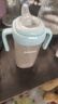 小土豆（potato）兒童水杯大寶寶直飲奶瓶吸管杯幼兒園開學(xué)用1歲以上 300ml萌動(dòng)綠 曬單實(shí)拍圖