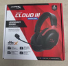 極度未知（HYPERX）Cloud Ⅲ Wireless 颶風(fēng)3無線黑紅 電競游戲耳機(jī)頭戴式 降噪麥克風(fēng)  FPS吃雞 適配三角洲行動 曬單實(shí)拍圖