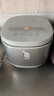 美的0涂層電飯煲5升大容量 316L不銹鋼內(nèi)膽電飯鍋家用4-5-6-8-10人 多動(dòng)能柴火飯快速飯煮粥鍋微壓 【MB-RE576S】 5L 曬單實(shí)拍圖
