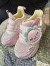 361°童鞋 兒童學(xué)步鞋夏男女童1-3歲卡通透氣寶寶鞋  粉24 曬單實(shí)拍圖