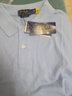 POLO SPORT RALPHAUREN保羅勞倫短袖POLO衫男休閑商務(wù)大碼T恤小馬標刺繡男 淺藍 XL -體重-170-190斤 曬單實(shí)拍圖