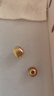 菜百首飾 黃金轉(zhuǎn)運(yùn)珠 足金古法十二花神鎏彩轉(zhuǎn)運(yùn)珠 計(jì)價(jià) GF 七夕禮物 黃金轉(zhuǎn)運(yùn)珠 七月蘭花 約1.54g 曬單實(shí)拍圖
