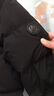 波司登（BOSIDENG）【反季】冬季羽絨服男女同款情侶裝短款立領新國標90絨商場外套 黑色8056 M 165/88A 體重約120-140斤 曬單實拍圖