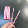 gracebabi霧感嘟嘟唇線(xiàn)筆勾勒暈染口紅持久打底01甜粉裸桃*1+02杏仁裸茶*1 曬單實(shí)拍圖