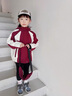 G.DUCKKIDS童裝女童外套春秋款洋氣兒童秋裝連帽沖鋒衣女孩大童戶外運動衣服 酒紅色 150 (建議身高140cm 12-13歲)cm 曬單實拍圖