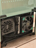 分形工藝（Fractal Design）Terra 迷你FD機箱ITX主板陽極鋁工藝黑色顯卡322胡桃木板銀PCIE 4.0延長線可移動架綠色臺式機電腦 綠色 曬單實拍圖