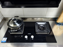 海爾（Haier）燃?xì)庠钿摶Ａ姘逡患壞苄?家用大火力臺嵌兩用煤氣灶雙灶 熄火保護(hù) 5.2KW聚能灶 Q2BE56【天然氣】 曬單實(shí)拍圖