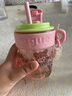 富光塑料杯子女生吸管水杯學(xué)生咖啡杯夏季tritan兒童耐高溫防摔480ml 曬單實(shí)拍圖