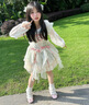 閃動少女（SHANDONGSHAONV）jsk洛麗塔lolita仙氣公主連衣裙生日禮服蘿莉 綠色jsk+大拖尾【+飛機盒】 S (55斤到85斤) 曬單實拍圖