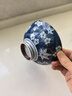 美濃燒（Mino Yaki）日本進(jìn)口碗米飯碗日式和風(fēng)陶瓷器釉下彩餐具家用飯碗套裝 5.5英寸小紋春秋-單個(gè) 曬單實(shí)拍圖