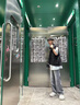 魯雅爾美式hiphop潮流復古牛仔褲男夏季潮牌高街vibe褲子休閑百搭微喇褲 灰色 XL 曬單實拍圖