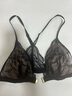 蕉內(nèi)【趙露思同款】舒服蕾303A女內(nèi)衣法式美背蕾絲輕性感薄款文胸罩 【前扣美背】黑色 M （70C/75A/75B） 曬單實(shí)拍圖