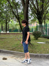 增致牛仔（ZENGZHI）冰絲透氣牛仔褲男夏季薄款2025休閑百搭直筒七分褲男士中褲 曬單實(shí)拍圖