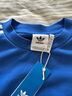 adidas adicolor Oversize運動套頭衛(wèi)衣男裝阿迪達斯官方三葉草   藍   M 曬單實拍圖