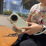 鴻錦富【帶手機掛繩】適用華為mate70Pro手機殼手腕掛繩mete70保護套鏡頭全包超薄磁吸防摔殼m7新款外殼 含掛繩【雅川青】棉纖款 | 鏡頭全包 | 拍照無損 華為Mate70 曬單實拍圖