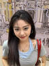 LDBE格子假兩件吊帶v領(lǐng)短袖t恤女夏季爆款設(shè)計(jì)感別致顯瘦漂亮甜辣上衣 灰色 S 【90斤以內(nèi)】 曬單實(shí)拍圖