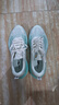 鴻星爾克天馬3跑鞋男秋冬季新款輕便軟底運動(dòng)鞋緩震跑步鞋子男款透氣男鞋 微晶白/冰清綠 步步生花 42 曬單實(shí)拍圖