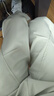 POUM美式直筒工裝褲子男士夏薄款潮流寬松運動速干闊腿褲YM15卡其L 曬單實拍圖