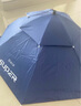 漁之源傘帽頭戴式小雨傘釣魚傘帽子采茶遮陽防曬防雨雙層黑膠橡膠 曬單實(shí)拍圖