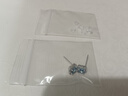 恒立佳撿漏天然碧璽水晶耳釘歐泊月光松石榴石碧玉祖母綠蜜蠟耳環(huán) 深卡其布色天然藍(lán)托帕耳釘933 曬單實(shí)拍圖