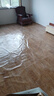 歌維3.7米寬地板革水泥地直接鋪加厚耐磨PVC家用地板膠防水防滑地板貼 K5黃色木紋 3.7m*15m 曬單實拍圖