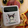 三麗鷗充電寶10000毫安自帶線快充超大容量可上飛機迷你超薄小巧可愛移動電源企業(yè)情人送禮適用蘋果華為 庫洛米-紫色【頂配版】進口芯片提速5倍 曬單實拍圖