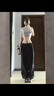 FitonTon褲子夏季女2025新款美式大口袋速干工裝褲高腰直筒寬松顯瘦休閑褲 曬單實(shí)拍圖