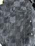 森馬（Semir）森柔牛仔|夾克男復(fù)古牛仔外套春季時(shí)尚繡花工裝寬松翻領(lǐng)上衣 牛仔水洗黑98201 XL 曬單實(shí)拍圖