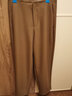 婳如嫣高腰哈倫褲女春秋季2026新款休閑西裝褲小個(gè)子顯瘦寬松直筒煙 卡其色 28 曬單實(shí)拍圖