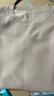 皮爾卡丹（pierre cardin）母親節(jié)媽媽夏裝洋氣真絲兩件套裝2025新款中老年女裝針織短袖T恤 淺卡其 XL 曬單實(shí)拍圖