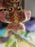 哈尼手工（HoneyDIY）哈尼古風錦鯉香囊刺繡diy香包漢服裝飾掛件平安符禮物 錦鯉刺繡香囊 曬單實拍圖