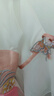 Classic Teddy女童漢服兒童連衣裙中大童裝國風(fēng)網(wǎng)紗裙子古風(fēng)國潮衣服 粉色 130  曬單實(shí)拍圖