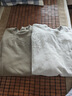 無印良品（MUJI）女式 毛圈 運(yùn)動(dòng)衫 女士衛(wèi)衣外套女款春秋 BBQ92C4S 淺灰棕色 L (165/88A) 曬單實(shí)拍圖