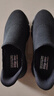 斯凱奇（Skechers）男鞋slip ins閃穿一腳蹬網(wǎng)面鞋健步鞋118306 全黑色/BBK 39.5 曬單實拍圖