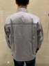 耐帝春秋高端工作服套裝男定制工裝車間汽修物業(yè)勞保服建筑工地工程服 133銀灰色 (套裝) 3XL (185) 【推薦170-190斤穿】 曬單實拍圖