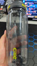 希樂(lè )（cille）塑料水杯大容量tritan夏季男女學(xué)生運動(dòng)健身便攜刻度茶水分離杯子 曬單實(shí)拍圖
