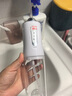 洽苒【德國】沖牙器便攜式家用電動洗牙器水牙線深度清潔口腔牙齒正畸專用 【極光白】旗艦版【噴嘴*4】全身防水 高壓脈沖 曬單實(shí)拍圖