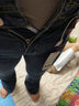 皮爾卡丹牛仔褲女夏季高腰提臀顯瘦微喇褲女EPJY3080復(fù)古藍(lán)L碼 曬單實(shí)拍圖