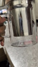 雅集茶杯耐高溫加厚玻璃茶杯不銹鋼胡桃木杯蓋茶具茶水分離杯 曬單實(shí)拍圖
