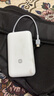 小米（MI）【3C認(rèn)證】小米自帶線充電寶 20000 22.5W 淺灰 可上飛機(jī)/火車多彩便攜  iPhone安卓可用 曬單實(shí)拍圖