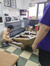 巢趣 美式復古實(shí)木椅子家用輕奢餐椅餐廳靠背椅2022年新款原創(chuàng  )設計 [加菲咖色-紅橡木]餐椅 （2件起拍） 曬單實(shí)拍圖