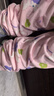 babycare寶寶家居服春秋嬰兒睡衣優(yōu)可絲兒童內(nèi)衣套裝 哆咔雪糕粉 90 曬單實拍圖