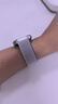華為（HUAWEI）QuickLink手表FIT3原裝表帶watch fit 4尼龍編織替換帶 fit4Pro運動輕盈透氣一鍵快拆式舒適快干 盒裝【蒼穹灰】尼龍表帶 曬單實拍圖
