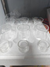CLITON白酒杯分酒器100ml酒具套裝一口小酒杯子彈杯玻璃酒壺酒盅6壺6杯 曬單實(shí)拍圖