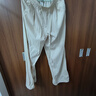 森馬（Semir）【褲裝品類日福袋】休閑褲男女簡約百搭長褲夏季運(yùn)動(dòng)風(fēng)潮流褲子 女-H款米白【抽繩闊腿褲】 L 曬單實(shí)拍圖