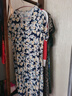 皮爾卡丹（pierre cardin）棉綢連衣裙女夏季新款收腰顯瘦大尺碼中年媽m媽過(guò)膝氣質(zhì)碎花外穿 1821-14號色# 3XL (建議體重120-135斤) 曬單實(shí)拍圖
