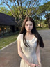 棉致法式初戀方領連衣裙女夏季2025新款小個子氣質絕美收腰顯瘦長裙子 乳白色 L 建議105-120斤 曬單實拍圖