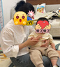 庫恩瑪維（KUHNMARVIN）【100棉】時髦水洗牛仔半身裙女2025年早春新款顯瘦A字裙K36798 深藍(lán)色 M 曬單實拍圖