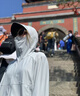 蕉下（beneunder）全防護防曬衣女款外套遮陽(yáng)收腰修身顯瘦防曬服25新款AL823 椰米白 XL 曬單實(shí)拍圖