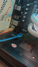 刺攻pcie x1轉(zhuǎn)2口x1轉(zhuǎn)接線 Pcie一分二擴展卡 PCI-E延長線1X轉(zhuǎn)雙口1X插槽1分2擴展卡臺式機轉(zhuǎn)接卡網(wǎng)卡 PCIE一分二-60cm-豎插款（線材顏色隨機） 曬單實拍圖